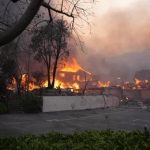 A terrible fire broke out at midnight, burning two houses and the storehouse of the gods, causing a loss of Rs 1 crore.